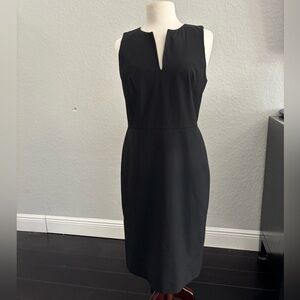 Elegant Black Sleeveless Dress